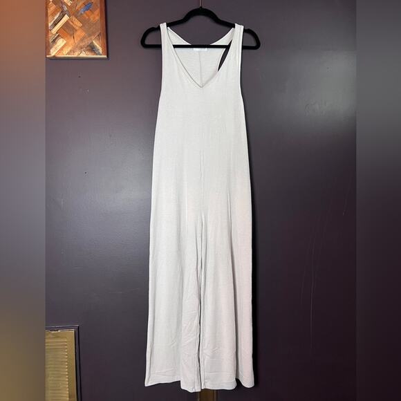 Vestique Off-White Stretchy Jumpsuit | Size Small - Picture 1 of 5